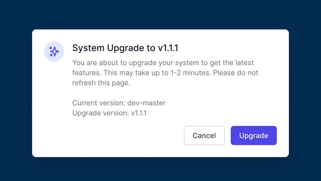 Updating an Instance