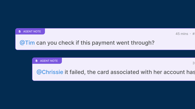 Using Agent Notes