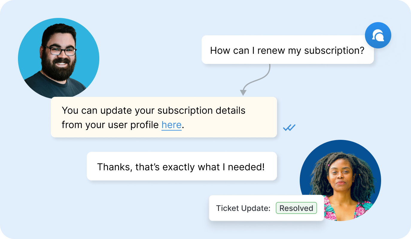 Live chat software