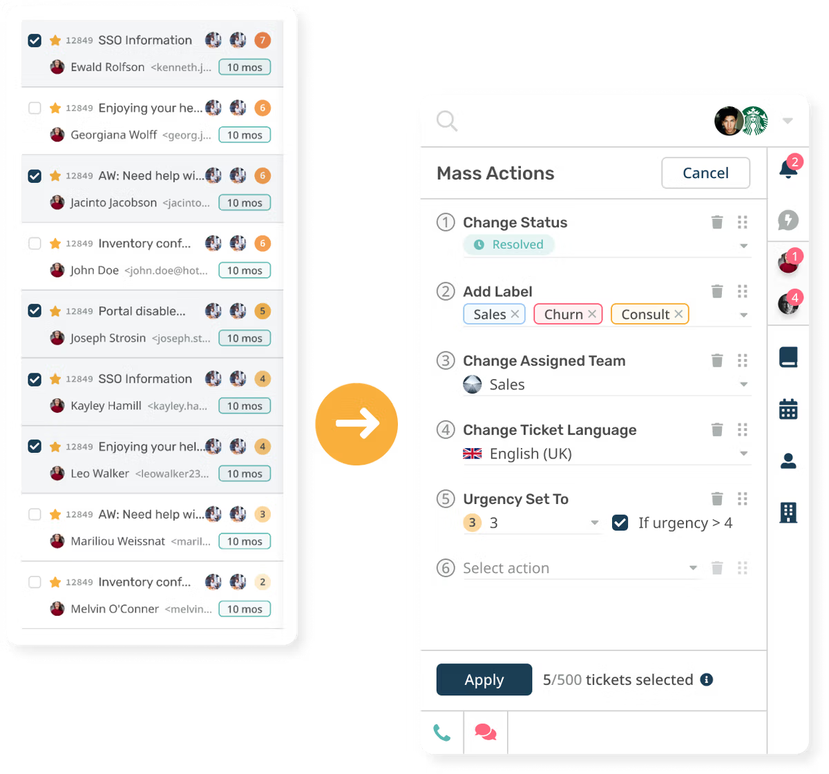 mass actions