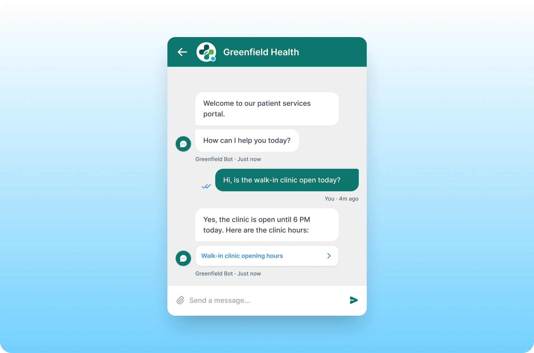 Two Column - Chatbot - Healthcare